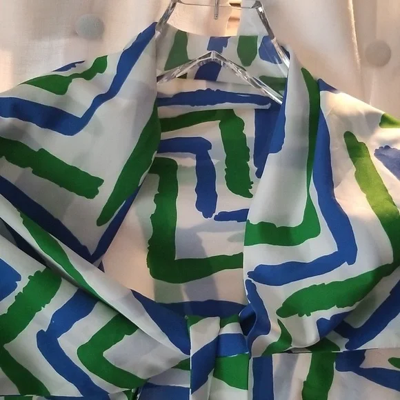 VINTAGE Doncaster Sun Dress with Wrap or Head Scarf, Size 12, $48 - Picture 14 of 14